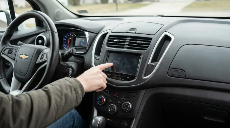 2016 Chevy Trax Radio Touch Screen Not Working