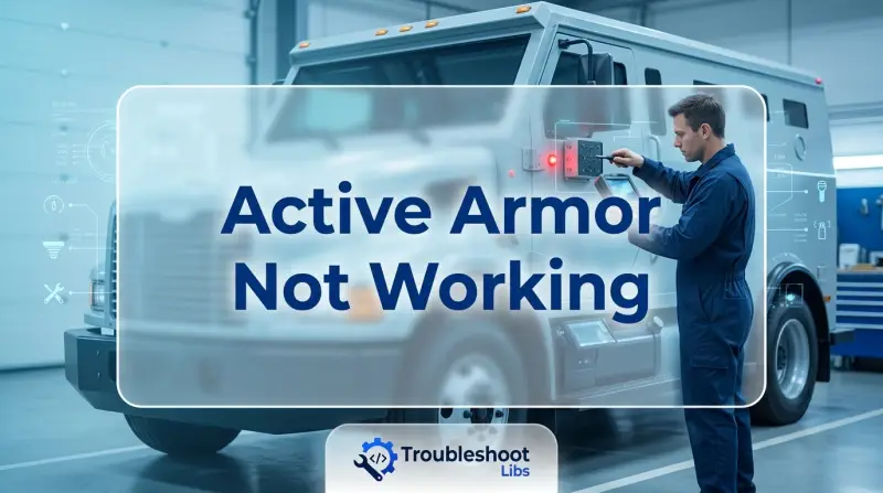 Active Armor Not Working-Fi