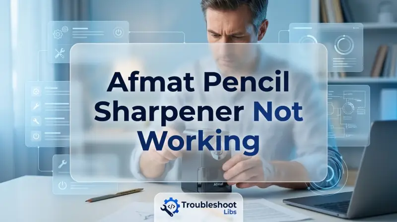 Afmat Pencil Sharpener Not Working-Fi