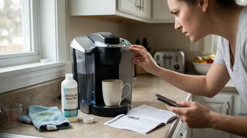 After Descaling Keurig Not Working