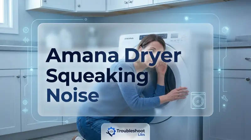 Amana Dryer Squeaking Noise-Fi