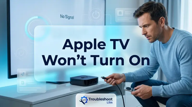 Apple TV Wont Turn On-Fi