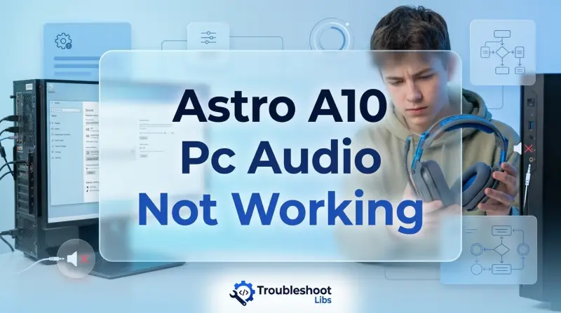 Astro A10 Pc Audio Not Working-Fi