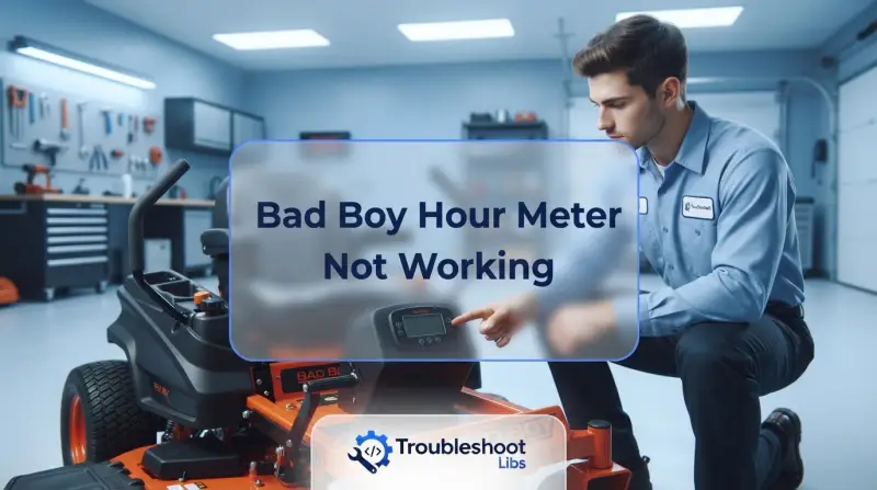 Bad Boy Hour Meter Not Working