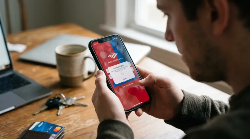 Bank of America App Not Working
