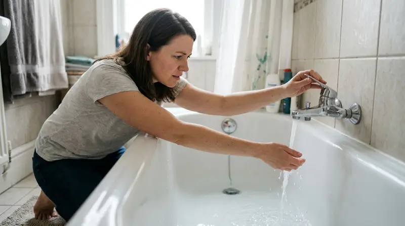 Bathtub Not Getting Hot Water