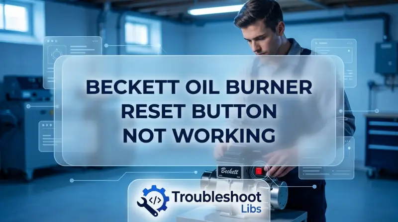 Beckett Oil Burner Reset Button Not Working