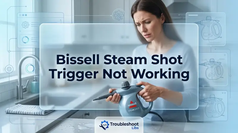 Bissell Steam Shot Trigger Not Working-Fi
