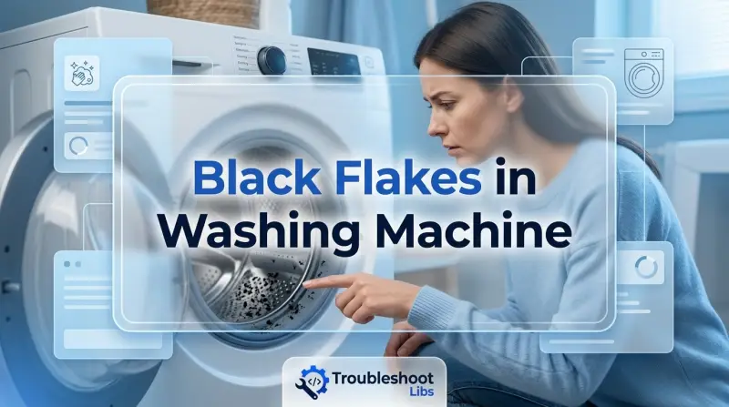 Black Flakes in Washing Machine-Fi