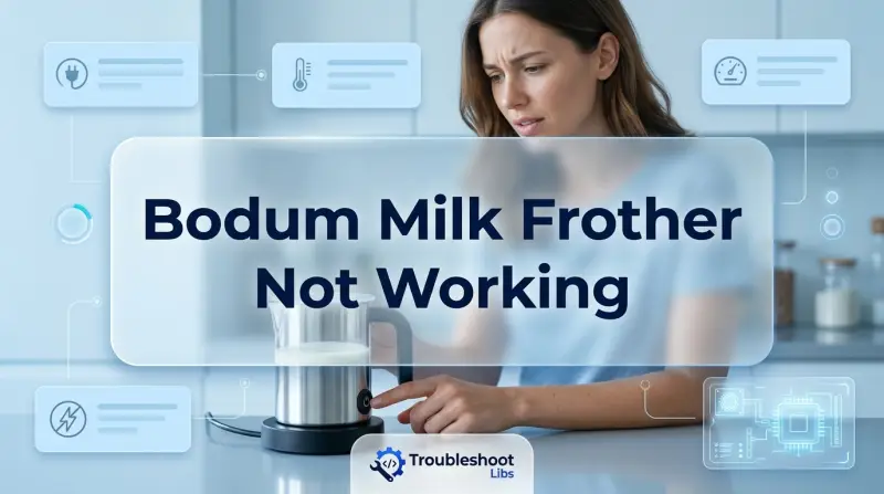 Bodum Milk Frother Not Working-Fi