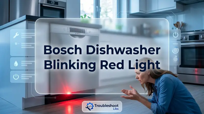 Bosch Dishwasher Blinking Red Light-Fi