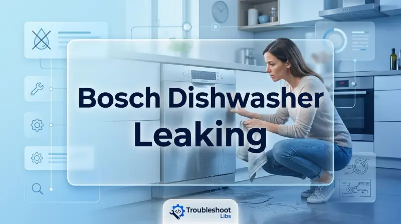 Bosch Dishwasher Leaking-Fi