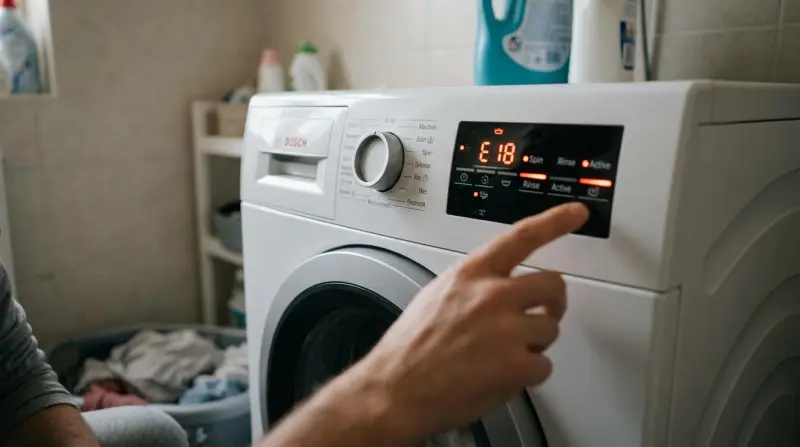 Bosch Washing Machine Keep Flashing