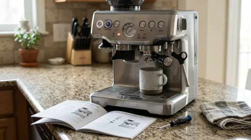 Breville Espresso Machine Not Heating Up