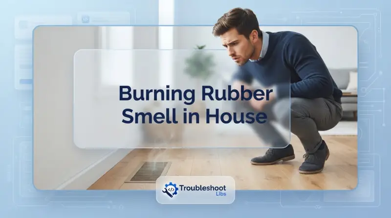 Burning Rubber Smell in House