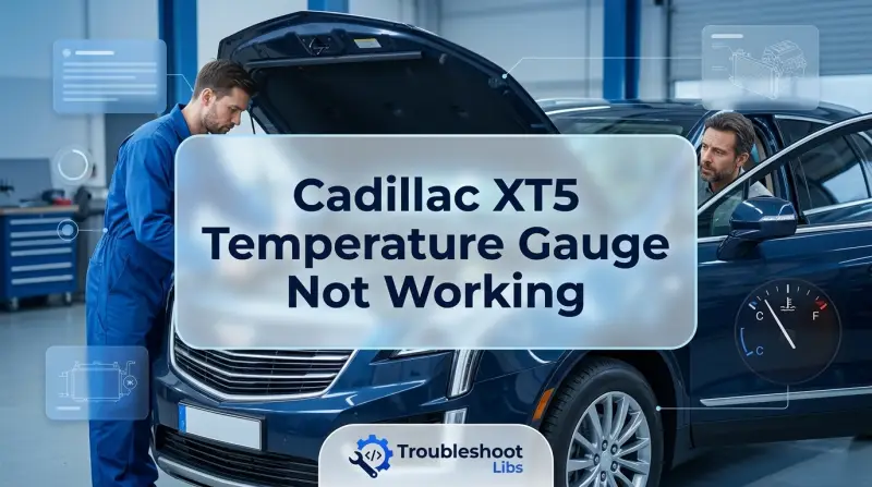 Cadillac XT5 Temperature Gauge Not Working-Fi