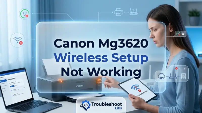 Canon Mg3620 Wireless Setup Not Working-Fi