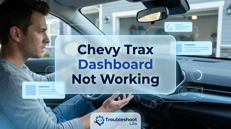 Chevy Trax Dashboard Not Working-Fi