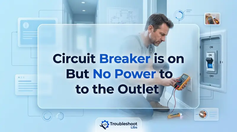 Circuit Breaker is on But No Power to the Outlet-Fi