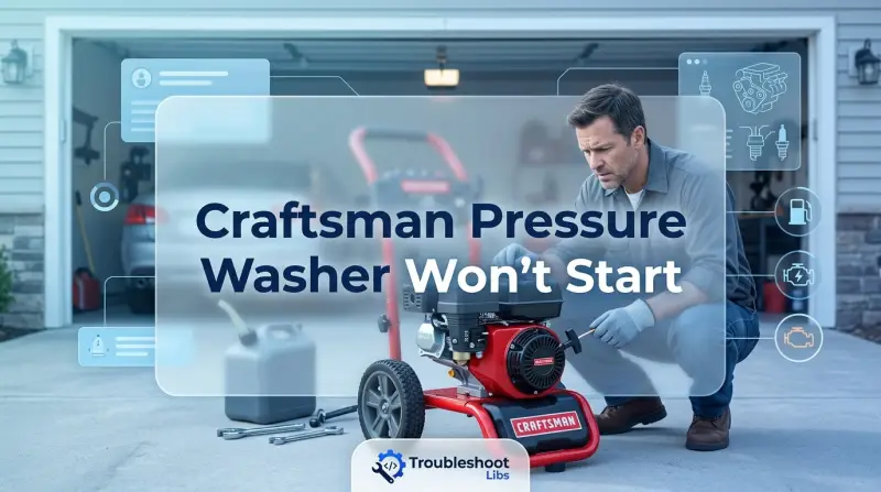 Craftsman Pressure Washer Wont Start-Fi