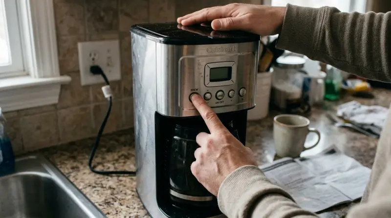 Cuisinart Coffee Maker Buttons Not Working