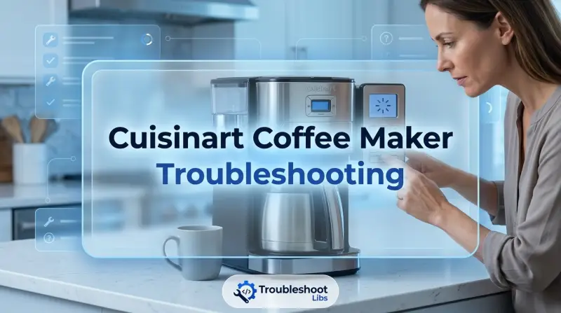 Cuisinart Coffee Maker Troubleshooting-Fi
