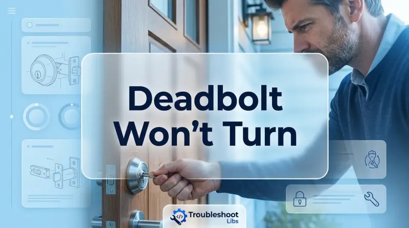 Deadbolt Wont Turn-Fi