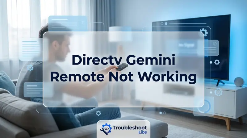Directv Gemini Remote Not Working-Fi