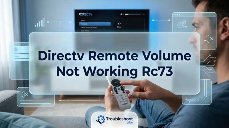 Directv Remote Volume Not Working Rc73-Fi
