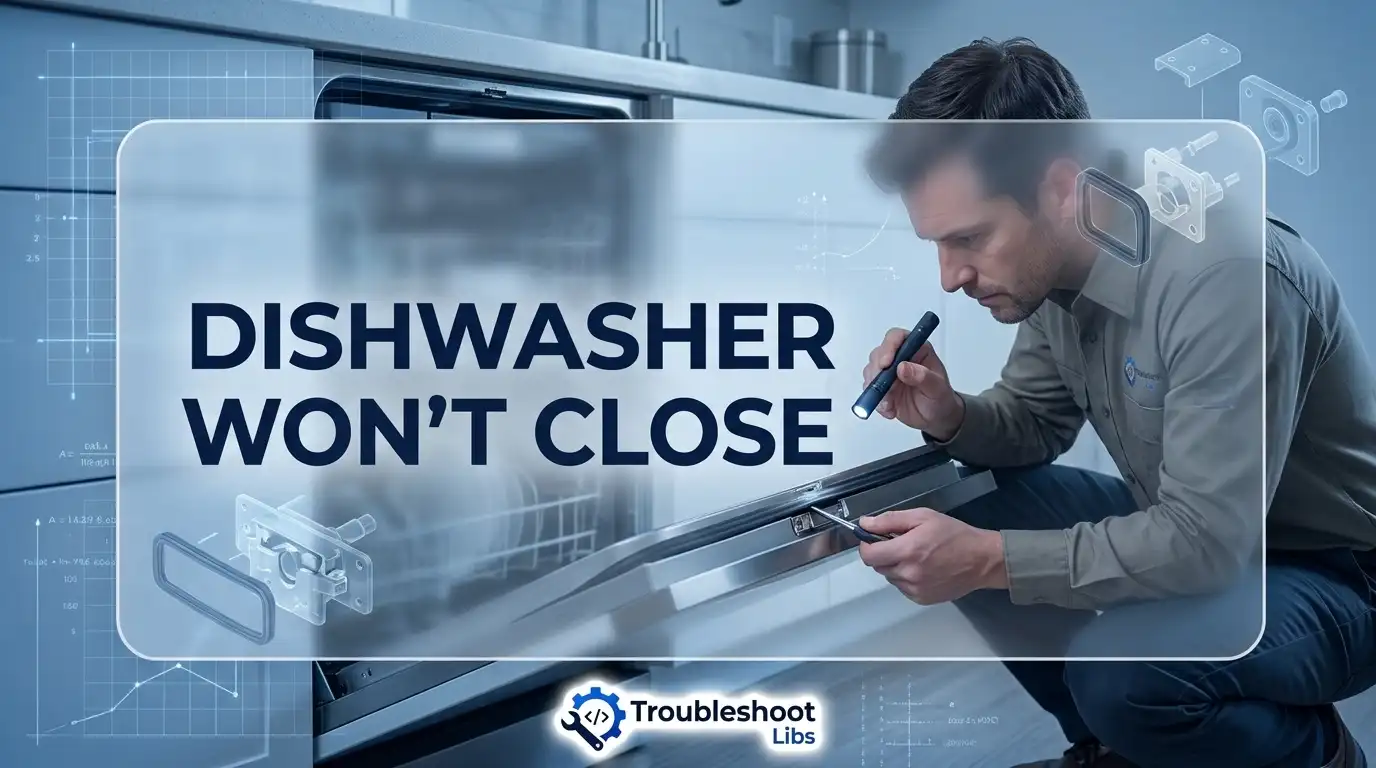 Dishwasher Door Won't Close