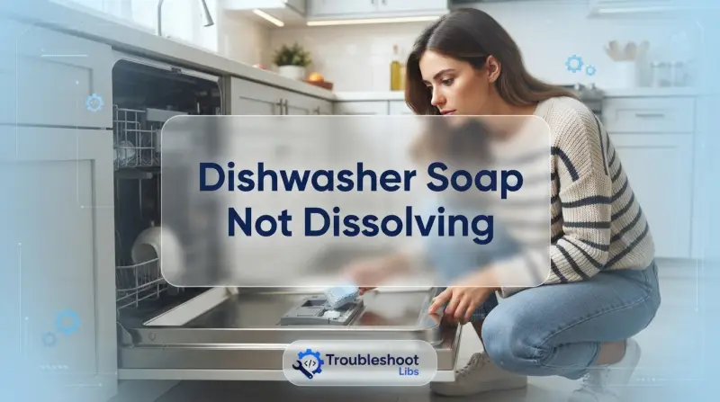 Dishwasher Soap Not Dissolving