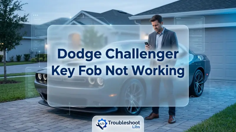 Dodge Challenger Key Fob Not Working-Fi