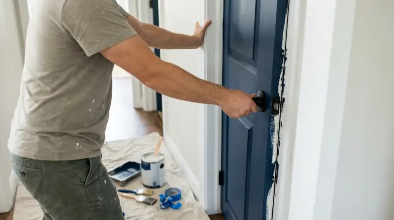 Door Sticking After Painting