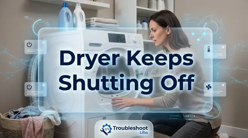 Dryer Keeps Shutting Off-Fi