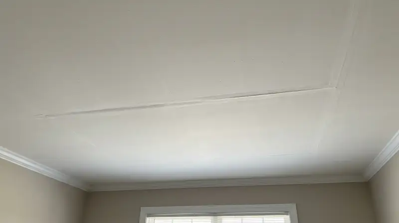 Drywall Seams Showing in Ceiling