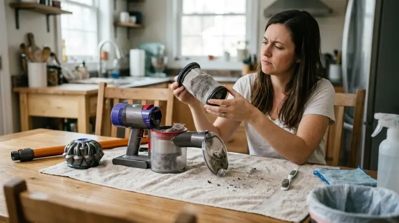 Dyson Vacuum Smells Bad