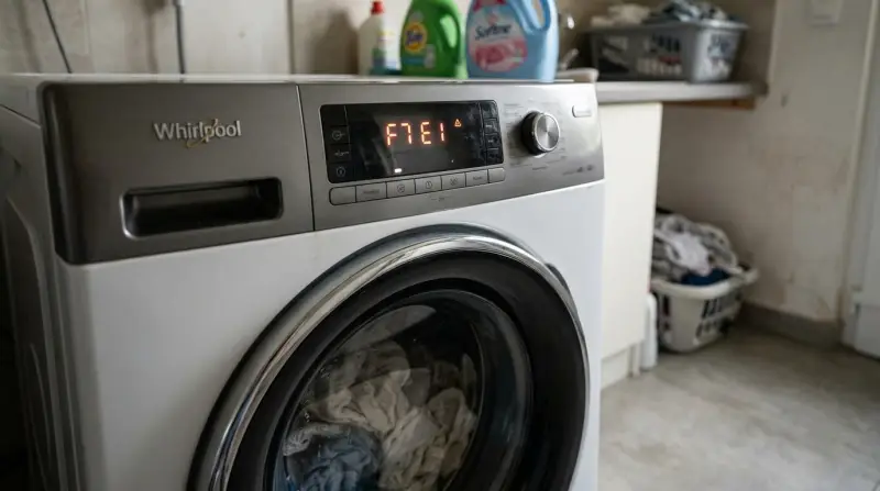 F7E1 Whirlpool Washer Error Code