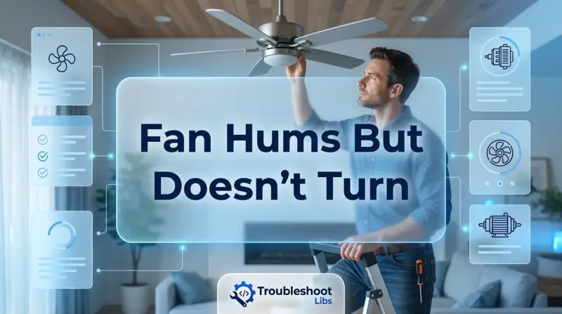 Fan Hums But Doesnt Turn-Fi