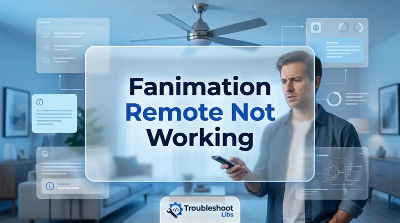 Fanimation Remote Not Working-Fi