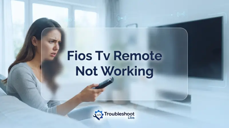 Fios Tv Remote Control Not Working