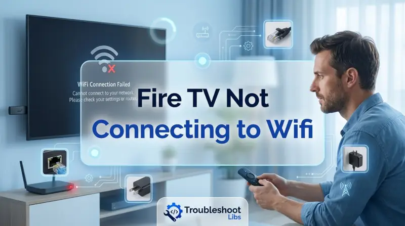 Fire TV Not Connecting to Wifi-Fi