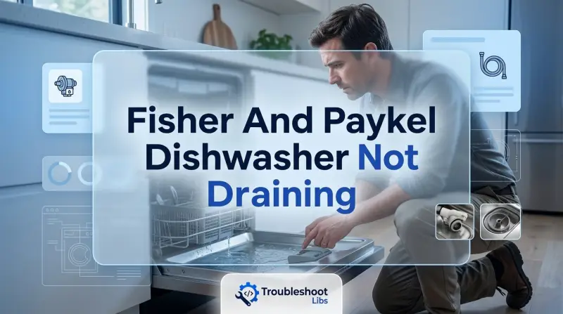 Fisher And Paykel Dishwasher Not Draining-Fi