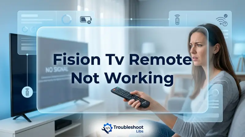 Fision Tv Remote Not Working-Fi