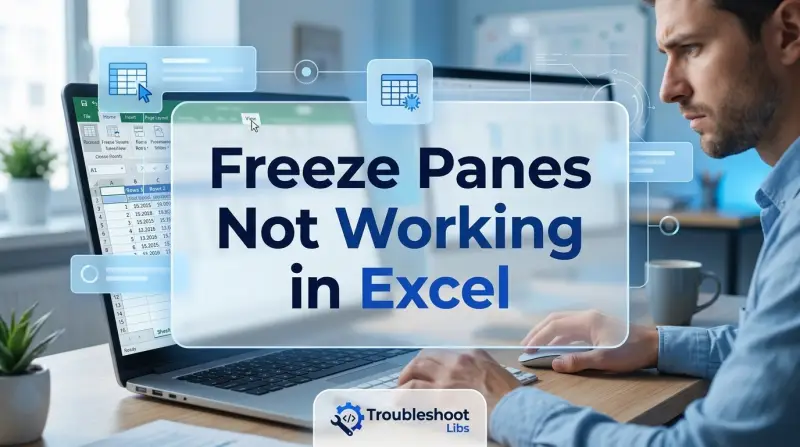 Freeze Panes Not Working in Excel-Fi