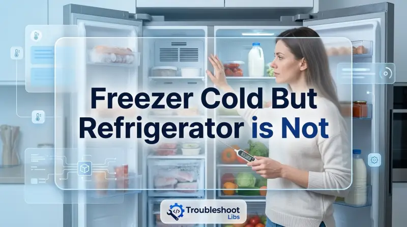 Freezer Cold But Refrigerator is Not-Fi