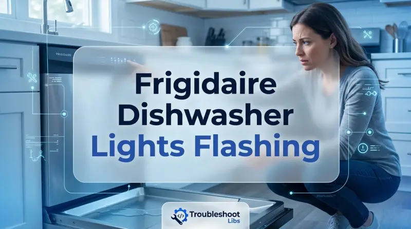 Frigidaire Dishwasher Lights Flashing-Fi