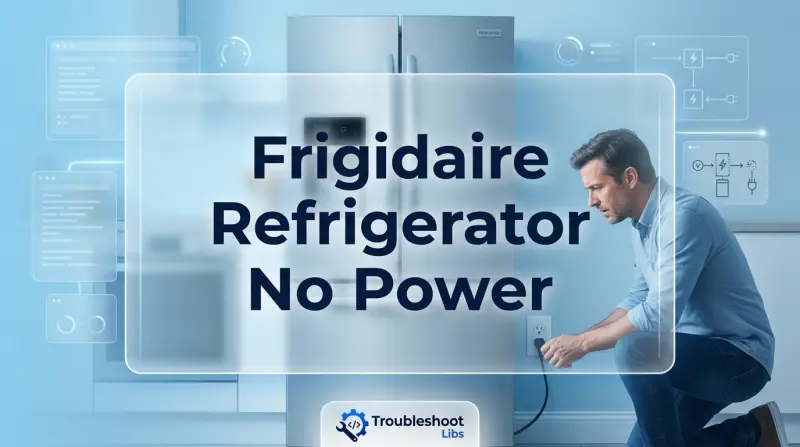 Frigidaire Refrigerator No Power-Fi