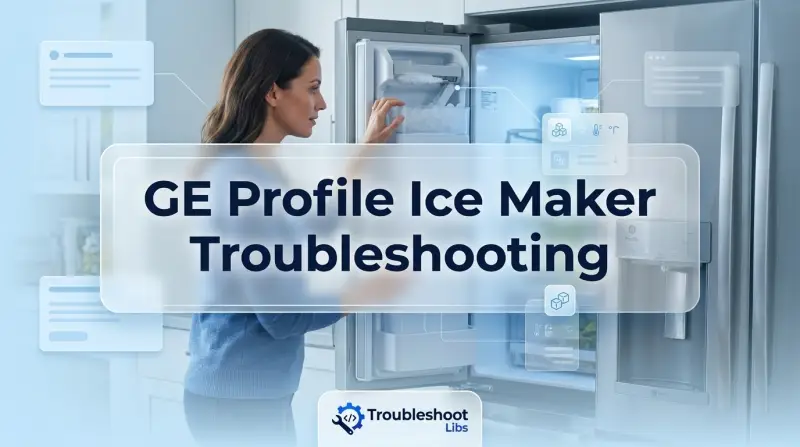 GE Profile Ice Maker Troubleshooting-Fi