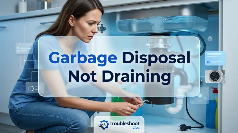 Garbage Disposal Not Draining-Fi