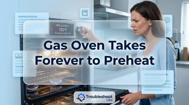 Gas Oven Takes Forever to Preheat-Fi
